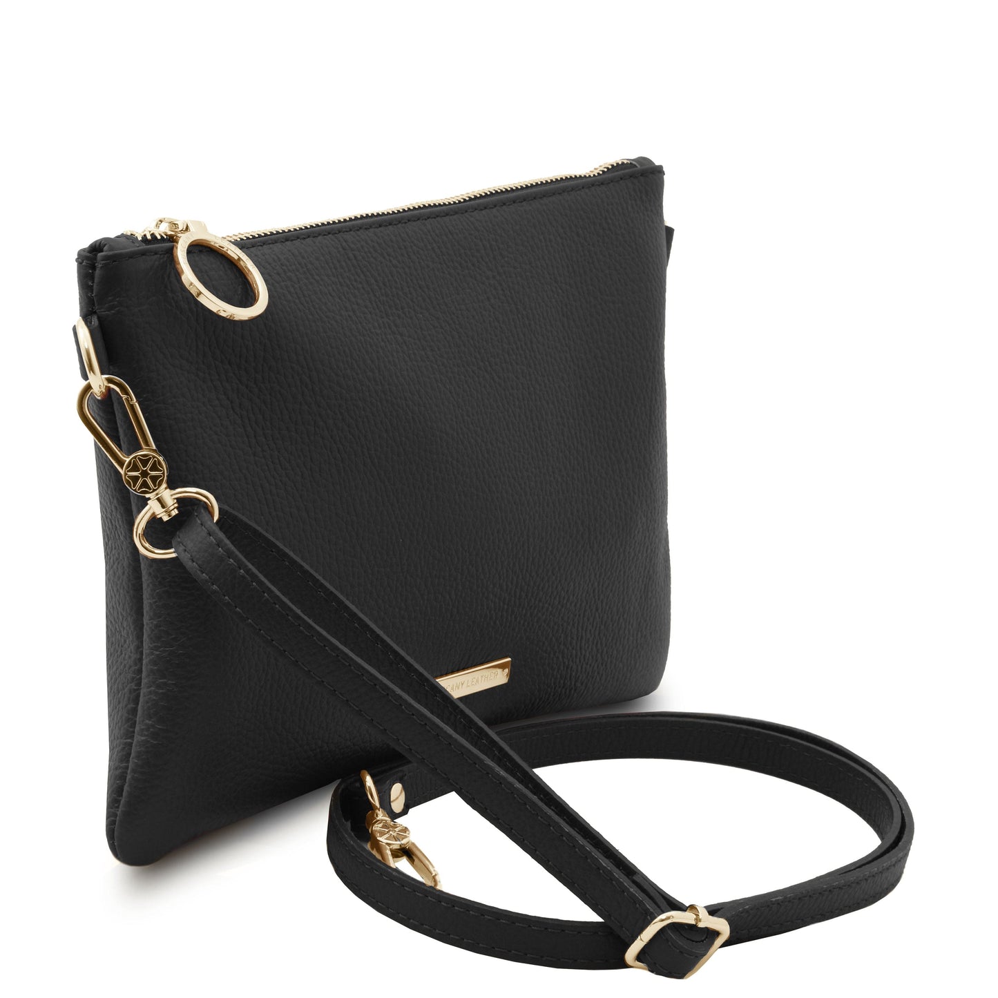 Leather handbags TL Bag - Soft Italian leather pouch clutch | TL142029 San Rocco Italia