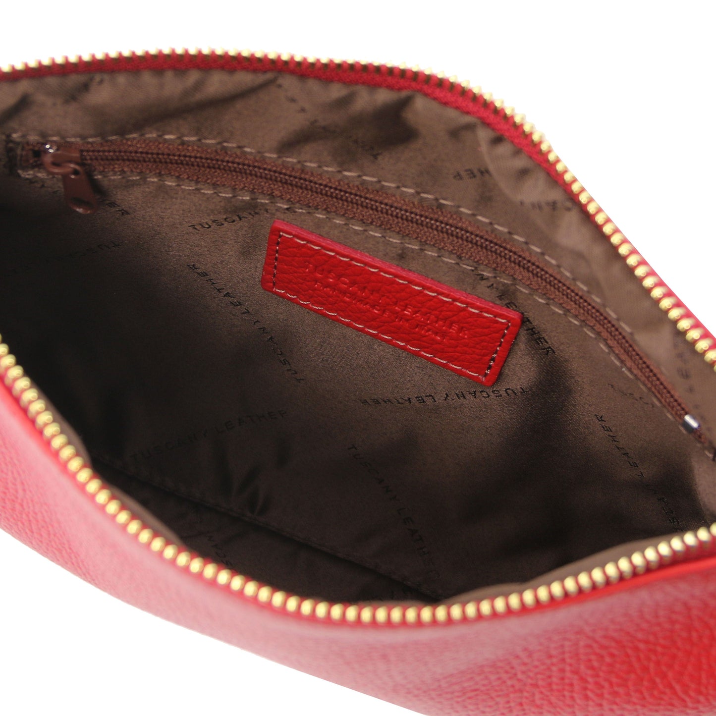 Leather handbags TL Bag - Soft Italian leather pouch clutch | TL142029 San Rocco Italia