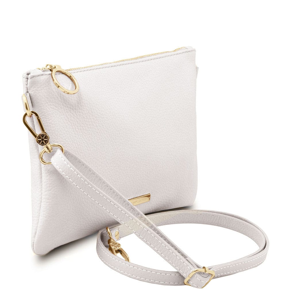 Leather handbags TL Bag - Soft Italian leather pouch clutch | TL142029 San Rocco Italia