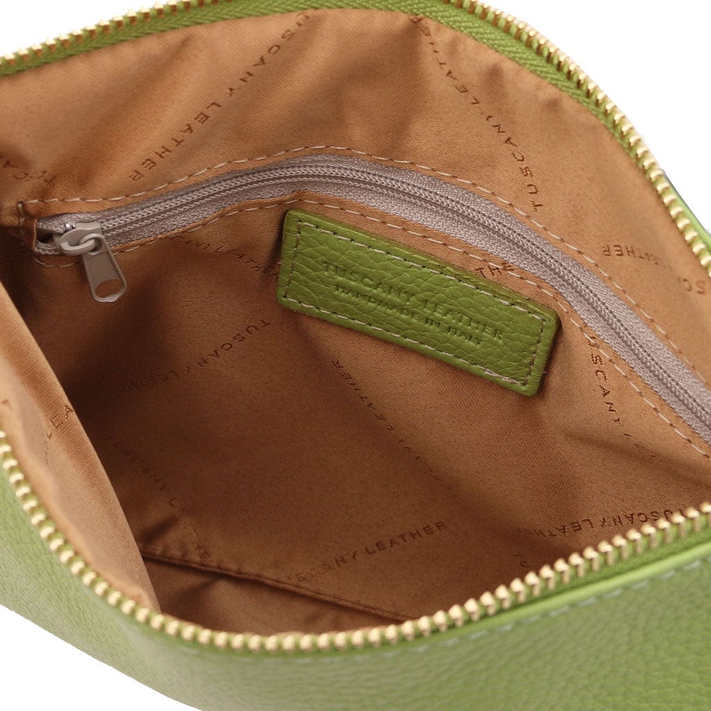 Leather handbags TL Bag - Soft Italian leather pouch clutch | TL142029 San Rocco Italia