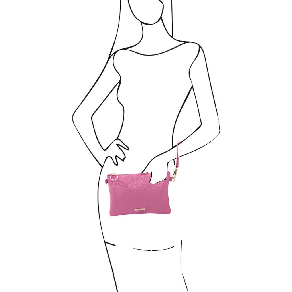 TL Bag - Soft Italian leather clutch | TL142029 - Premium Leather handbags - Shop now at San Rocco Italia