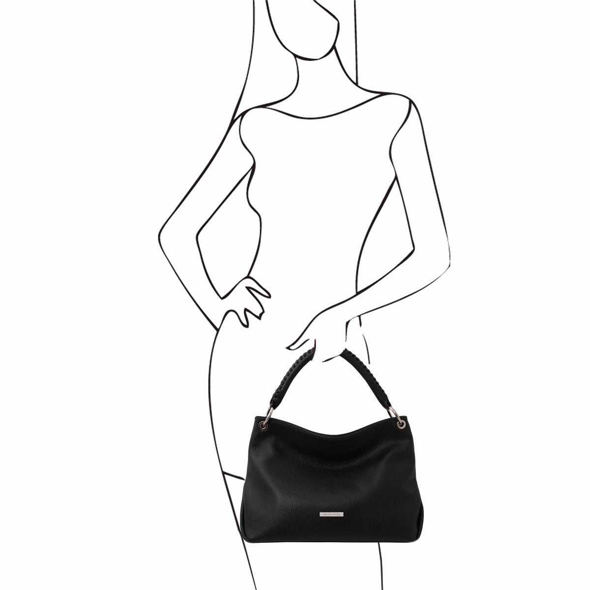 Leather handbags TL Bag - Soft Italian leather handbag | TL142087 San Rocco Italia