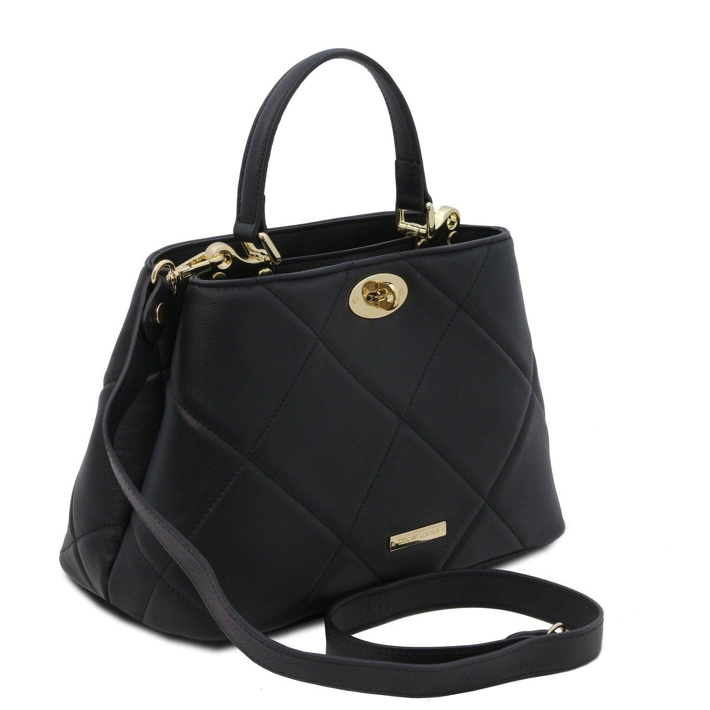 TL Bag - Soft quilted leather handbag | TL142132 - Premium Leather handbags - Just €146.40! Shop now at San Rocco Italia
