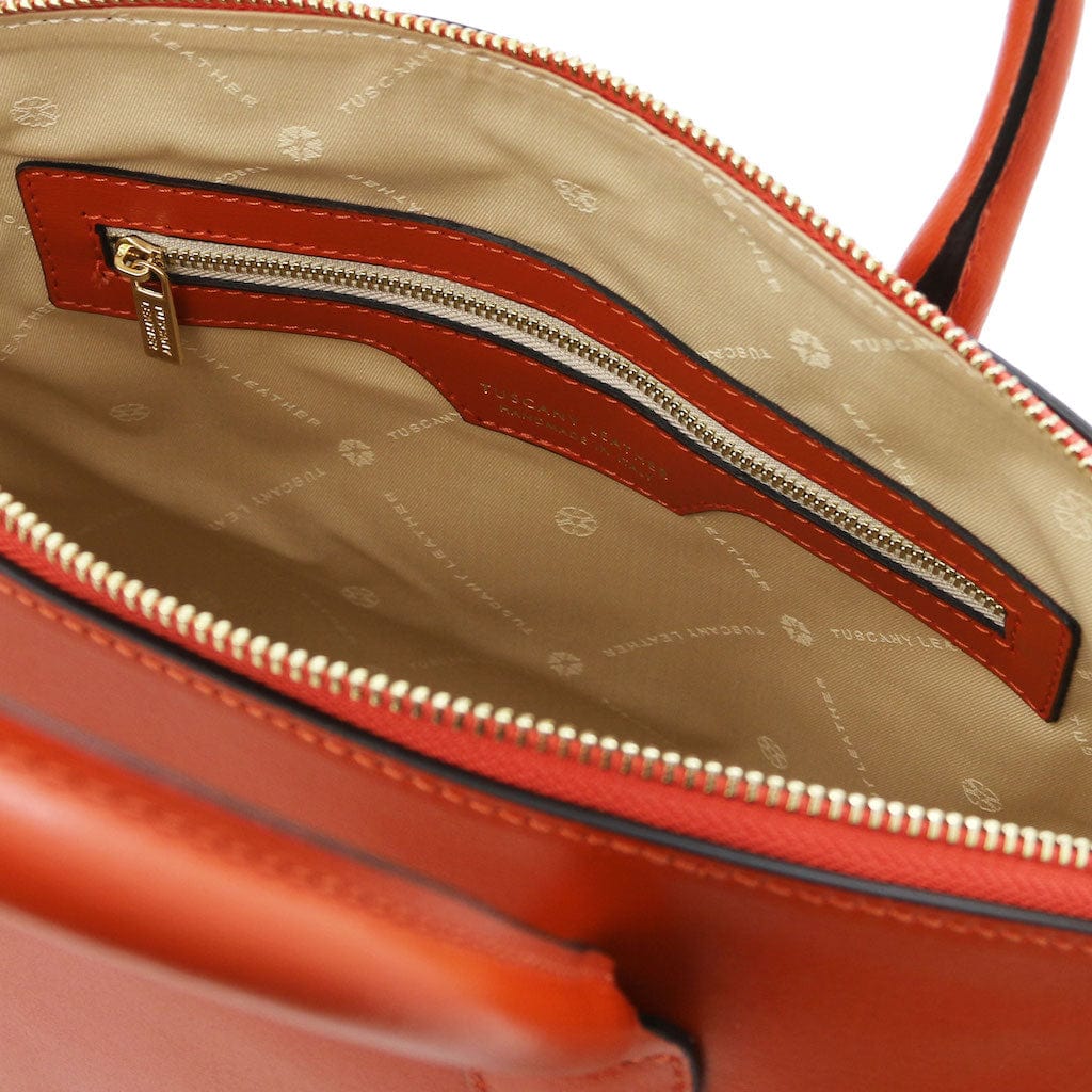 TL KeyLuck - Leather tote | TL142212 - Premium Leather handbags - Just €143.96! Shop now at San Rocco Italia