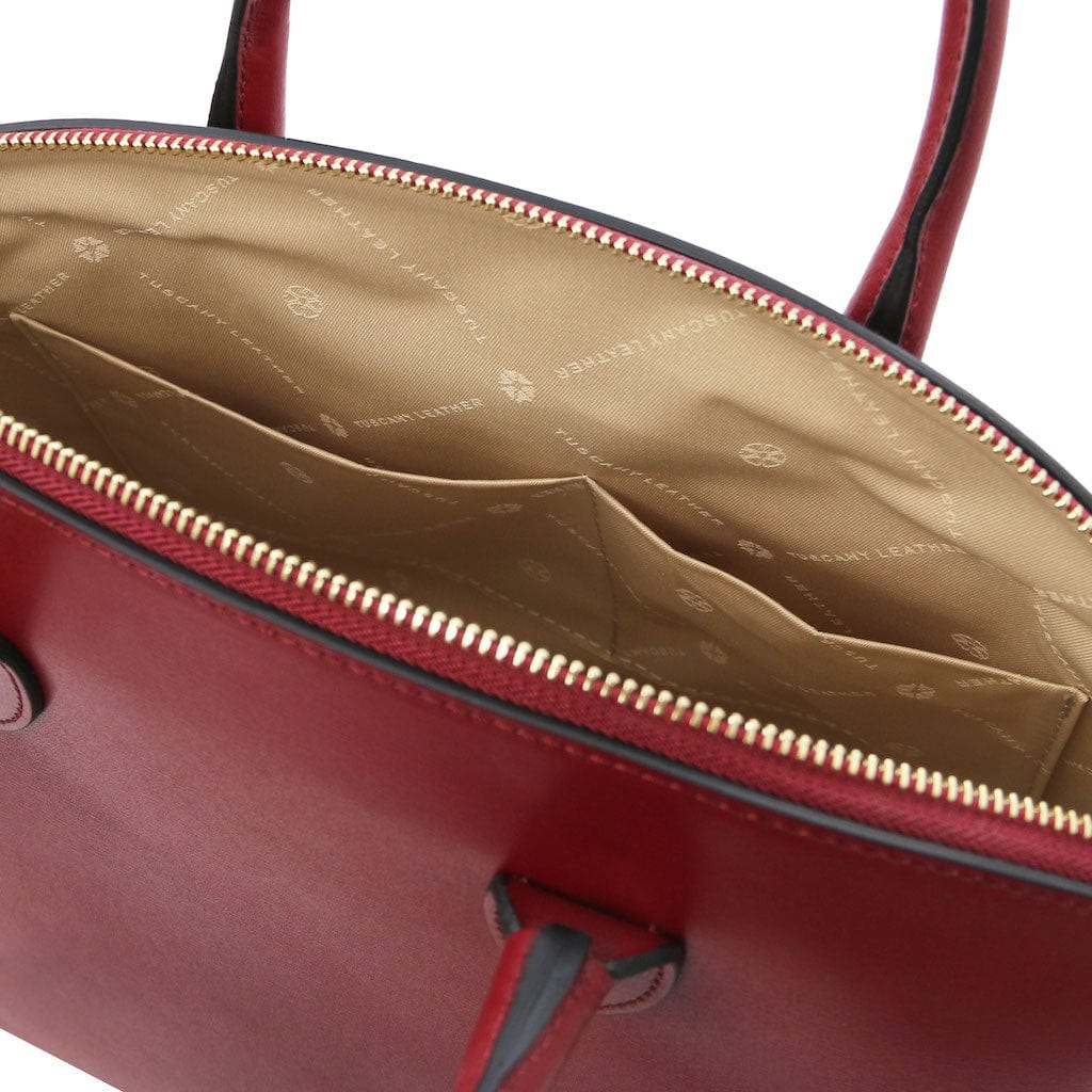 TL KeyLuck - Leather tote | TL142212 - Premium Leather handbags - Just €143.96! Shop now at San Rocco Italia