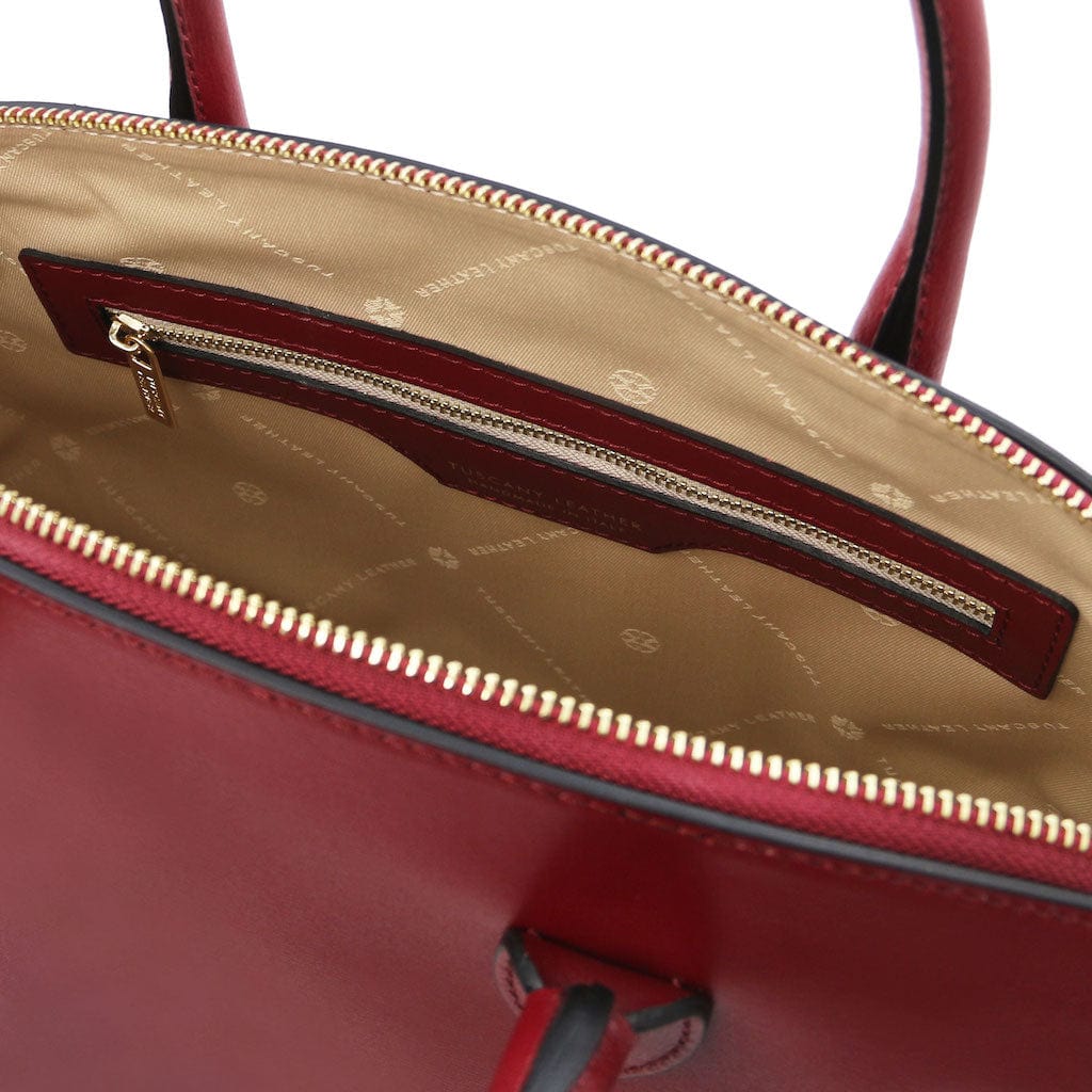 TL KeyLuck - Leather tote | TL142212 - Premium Leather handbags - Just €143.96! Shop now at San Rocco Italia