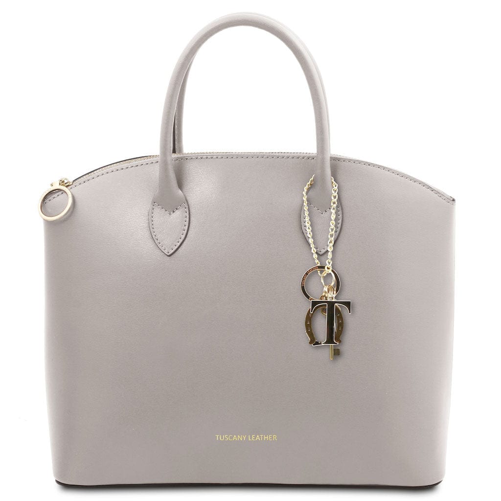 TL KeyLuck - Leather tote | TL142212 - Premium Leather handbags - Just €143.96! Shop now at San Rocco Italia