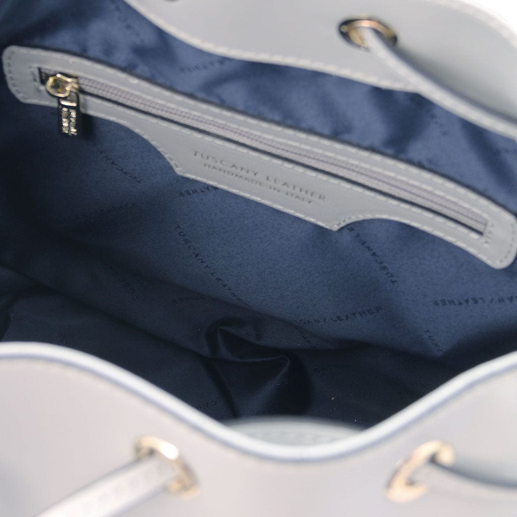 Leather handbags Vittoria - Italian leather bucket bag | TL141531 San Rocco Italia