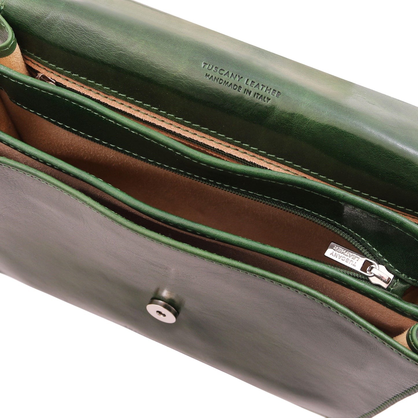 Leather shoulder bags Greta - Lady leather saddle bag | TL141958 San Rocco Italia