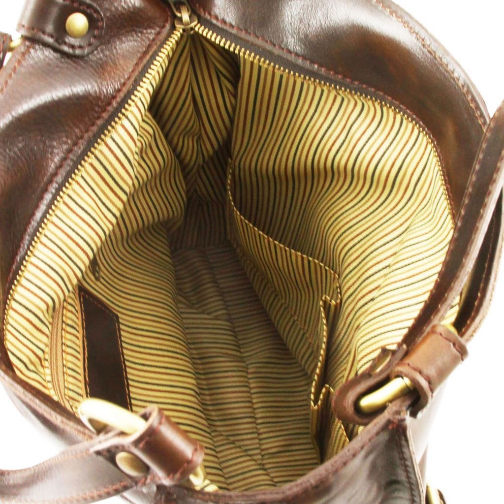 Melissa - Lady leather bag | TL140928 - Premium Leather shoulder bags - Just €225.70! Shop now at San Rocco Italia