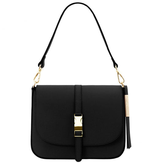 Nausica - Leather shoulder bag | TL141598 - Premium Leather shoulder bags - Shop now at San Rocco Italia