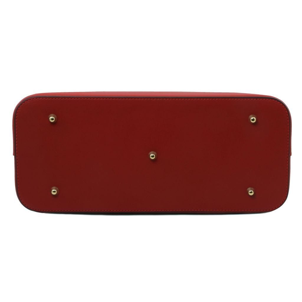 Leder-Schultertaschen Olimpia - Italienische Leder-Tote | TL141412 San Rocco Italia