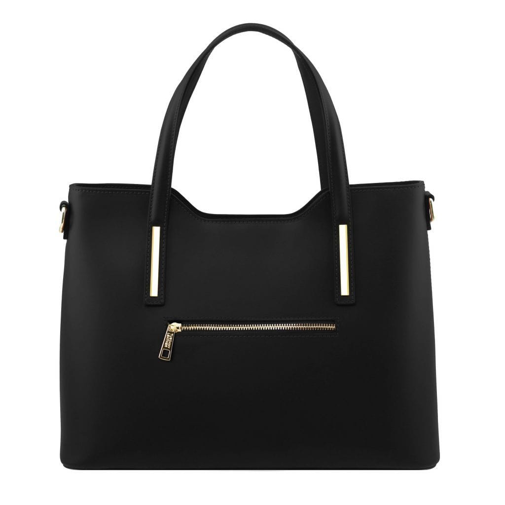 Leder-Schultertaschen Olimpia - Italienische Leder-Tote | TL141412 San Rocco Italia