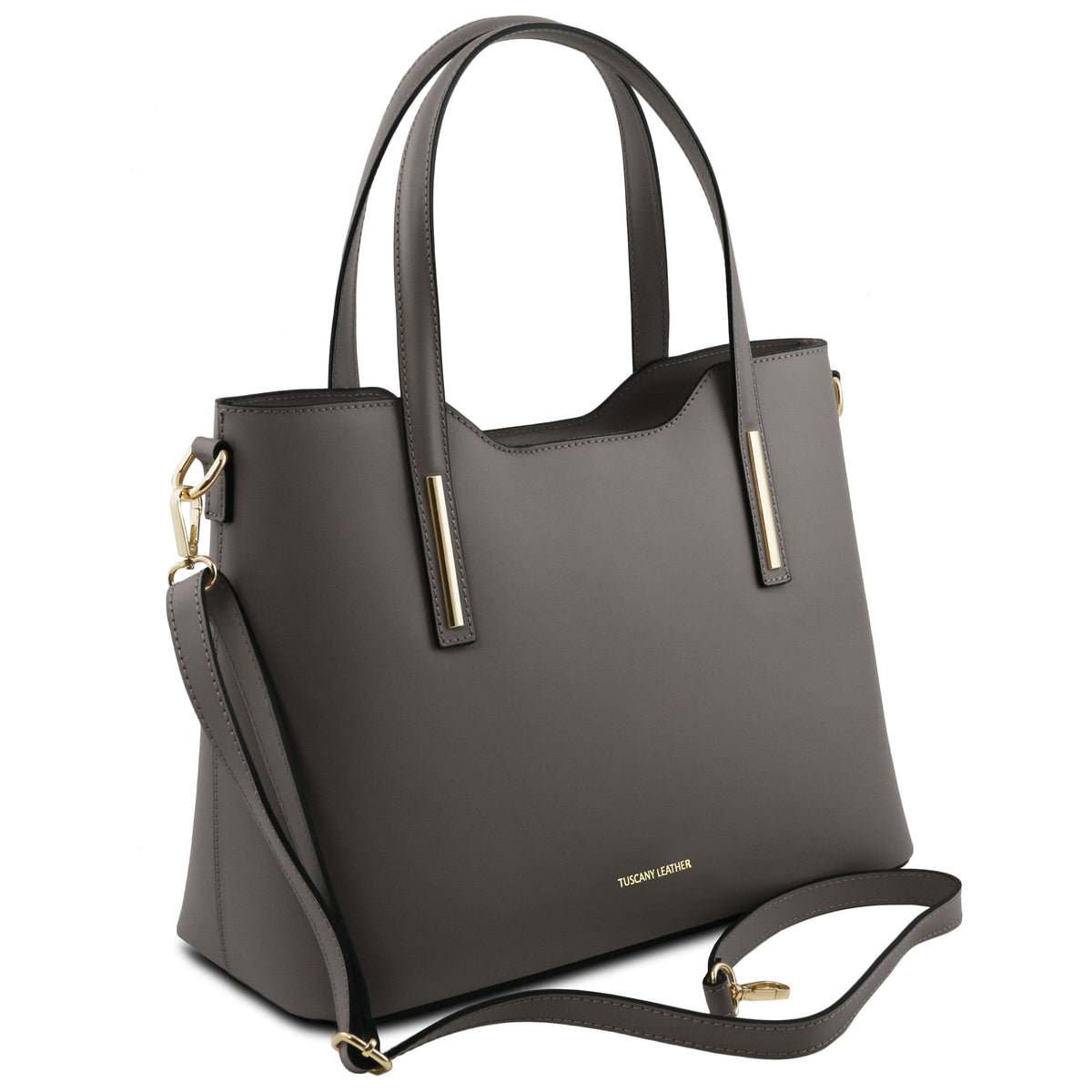 Leder-Schultertaschen Olimpia - Italienische Leder-Tote | TL141412 San Rocco Italia