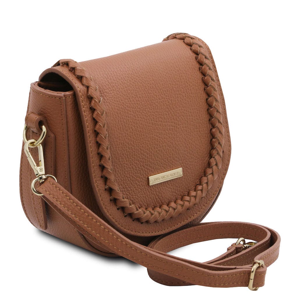 TL Bag - Leather shoulder bag with flap | TL142218 - Premium Leather shoulder bags - Just €92.72! Shop now at San Rocco Italia