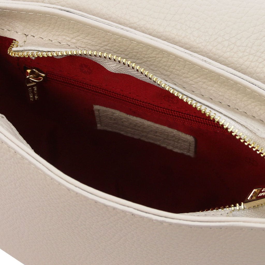 TL Bag - Leather shoulder bag with flap | TL142218 - Premium Leather shoulder bags - Just €92.72! Shop now at San Rocco Italia