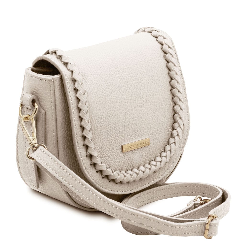 TL Bag - Leather shoulder bag with flap | TL142218 - Premium Leather shoulder bags - Just €92.72! Shop now at San Rocco Italia