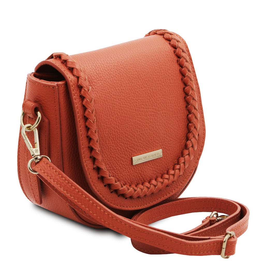 TL Bag - Leather shoulder bag with flap | TL142218 - Premium Leather shoulder bags - Just €92.72! Shop now at San Rocco Italia