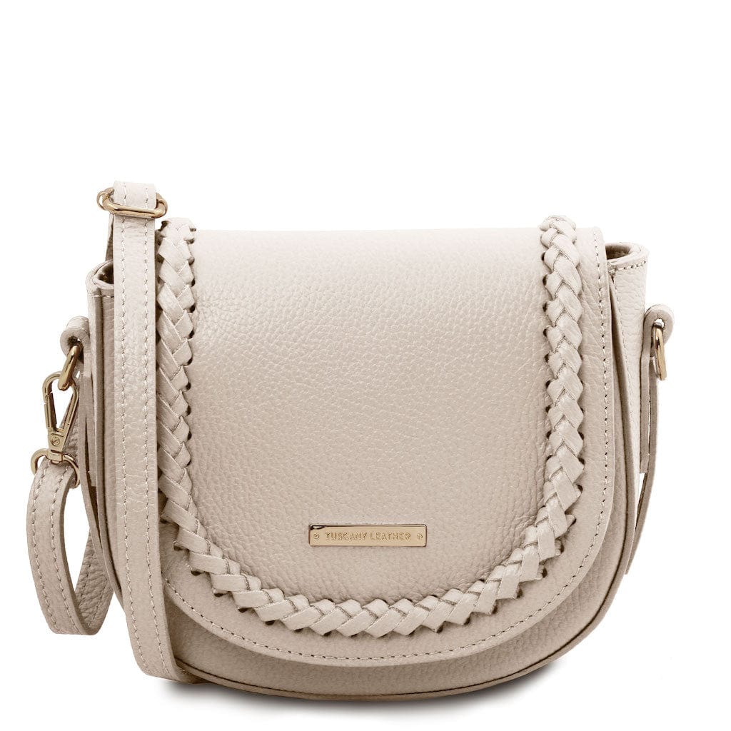 TL Bag - Leather shoulder bag with flap | TL142218 - Premium Leather shoulder bags - Just €92.72! Shop now at San Rocco Italia