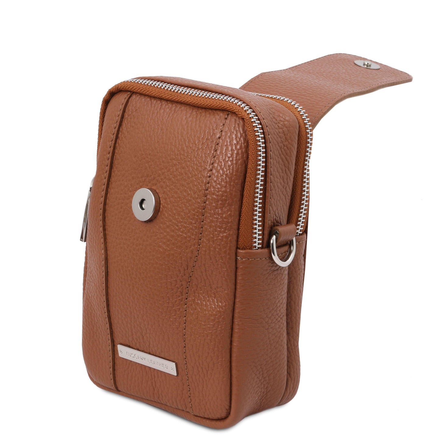 TL Bag - Soft Leather cellphone holder mini cross body bag | TL141698 - Premium Leather shoulder bags - Just €61! Shop now at San Rocco Italia
