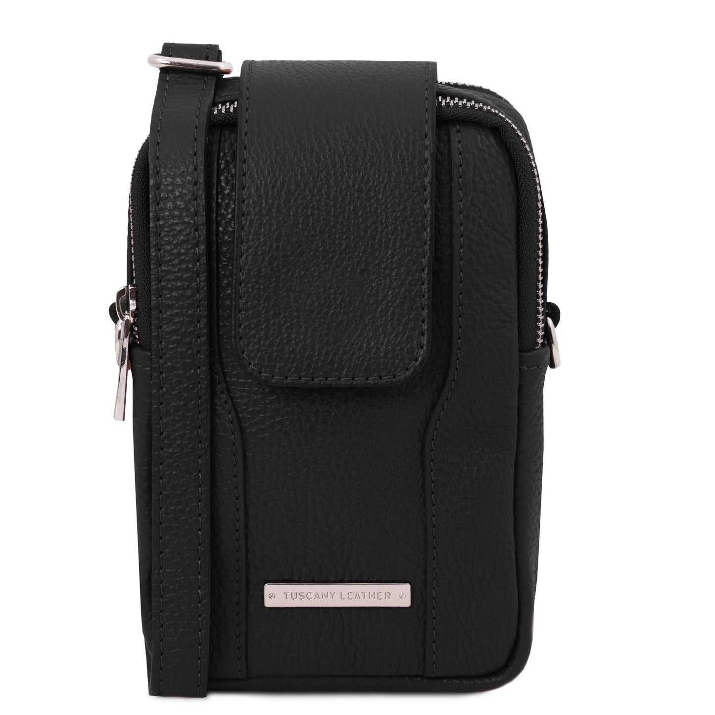 TL Bag - Soft Leather cellphone holder mini cross body bag | TL141698 - Premium Leather shoulder bags - Just €61! Shop now at San Rocco Italia
