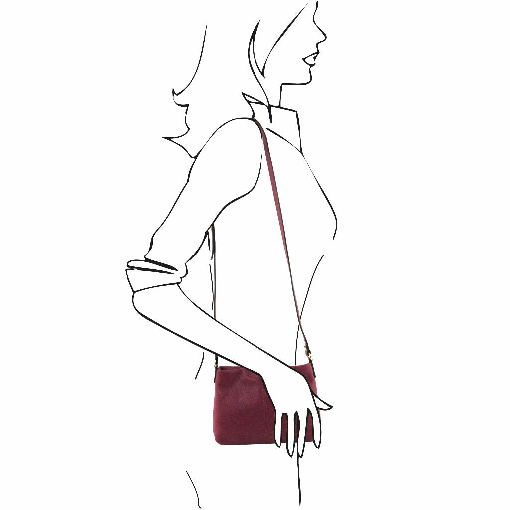 Leather shoulder bags TL Bag - Soft leather shoulder bag | TL141720 San Rocco Italia