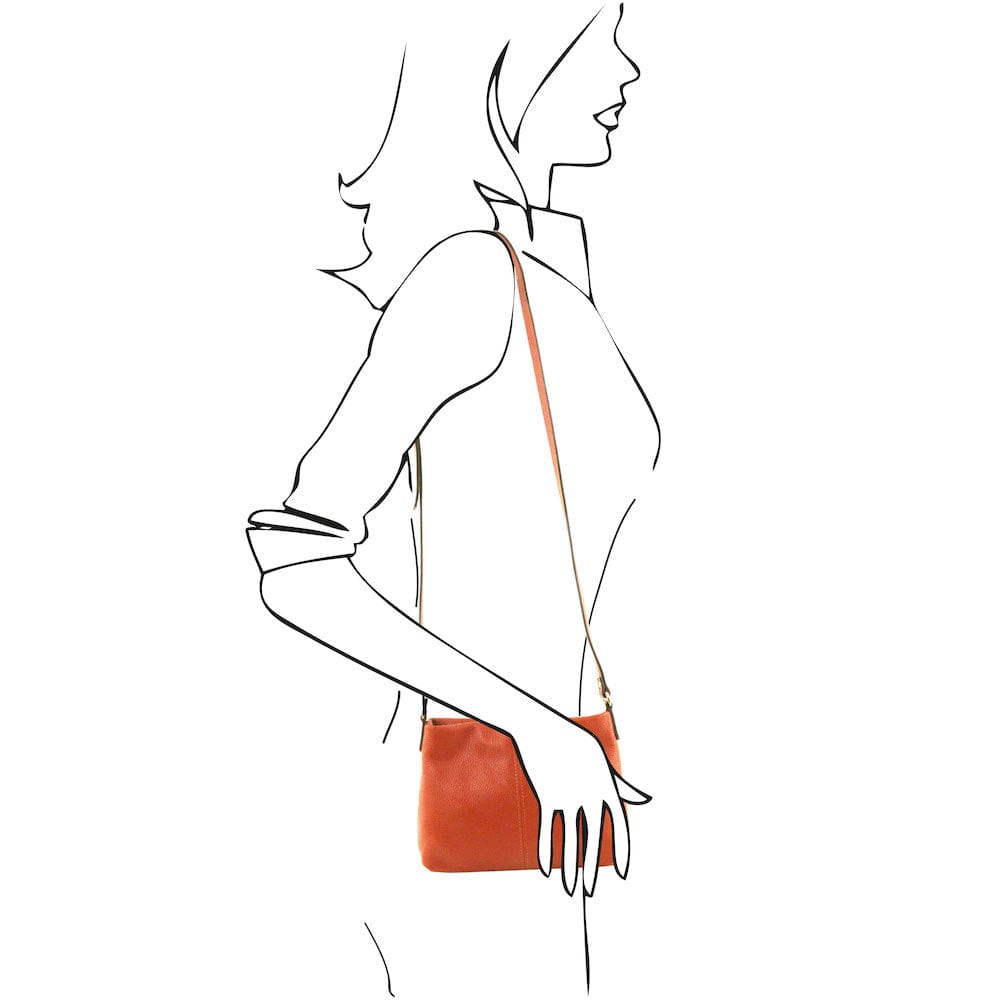TL Bag - Soft leather shoulder bag | TL141720 - Premium Leather shoulder bags - Shop now at San Rocco Italia