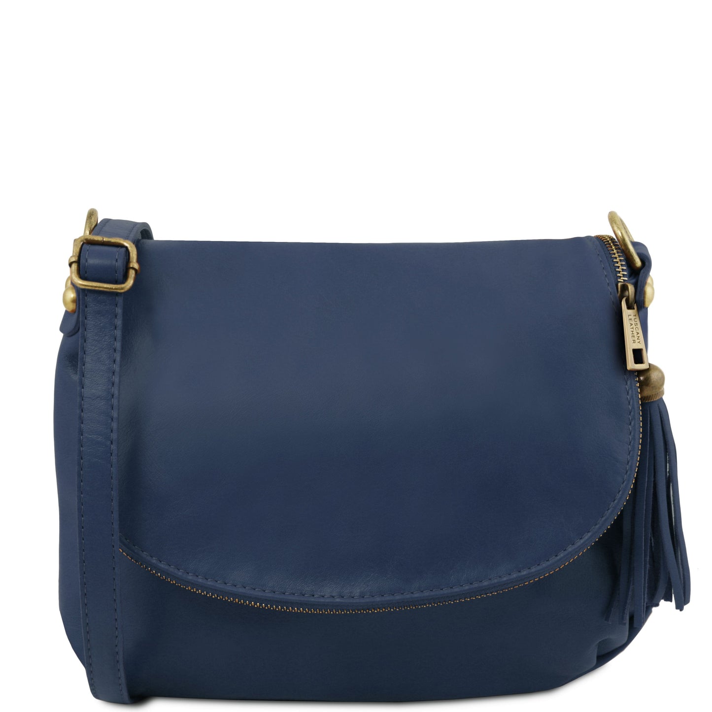 TL Bag - Soft leather shoulder bag with tassel detail | TL141223 - Premium Leather shoulder bags - Just €109.80! Shop now at San Rocco Italia