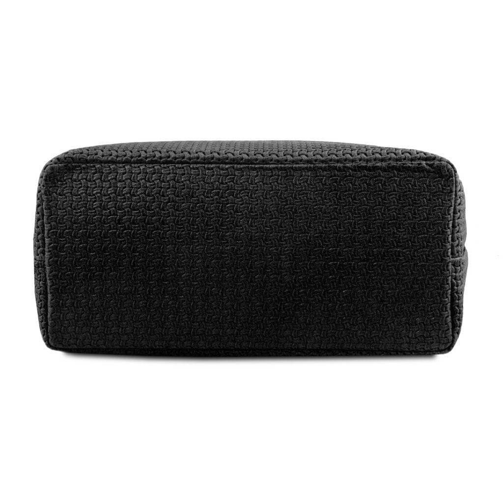 Leather shoulder bags TL KeyLuck - Woven printed leather shopping bag | TL141573 San Rocco Italia