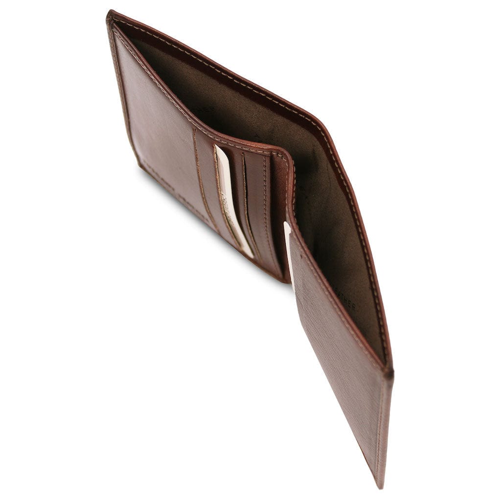 Leather wallets for men Exclusive 2 fold leather wallet for men | TL142064 San Rocco Italia