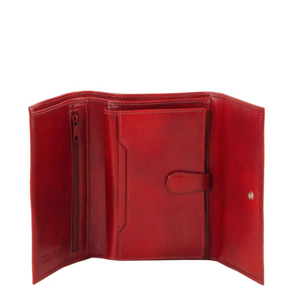 Leather wallets for women Exclusive 4 fold Italian leather wallet for women | TL140796 San Rocco Italia