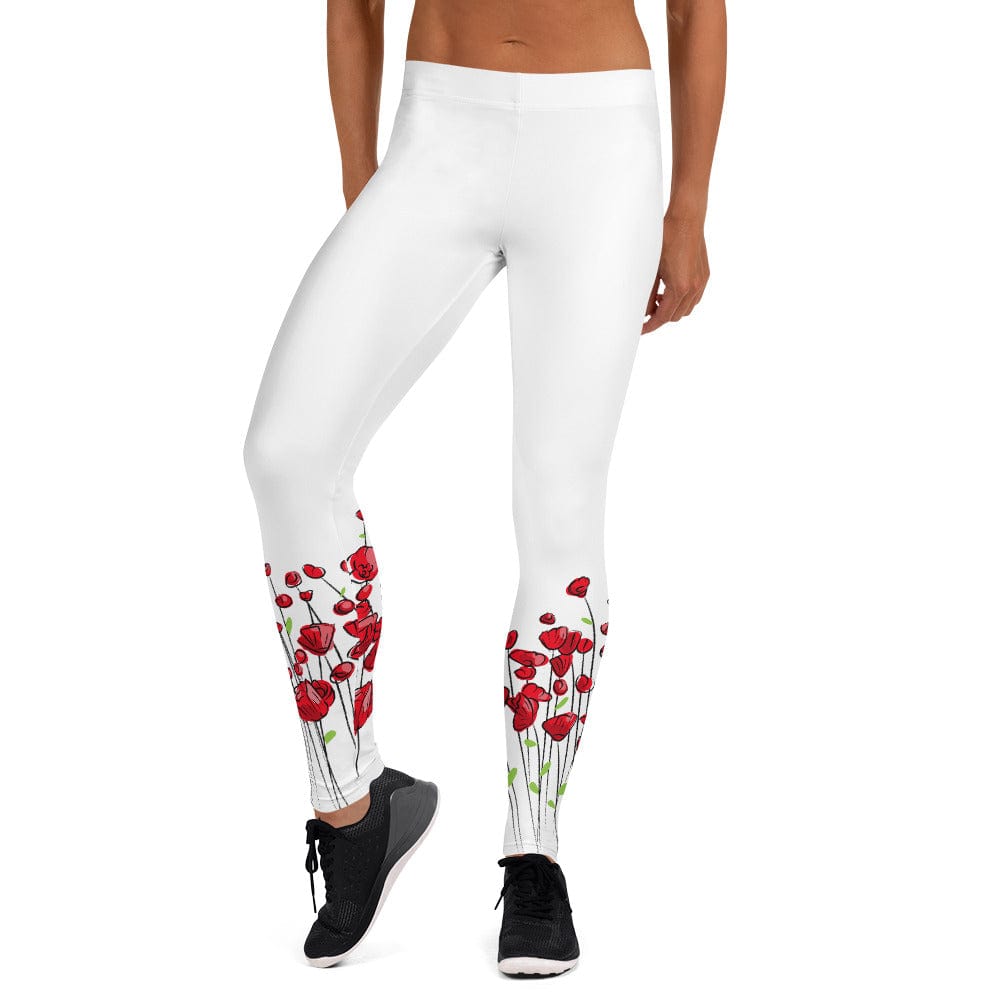 Running through Flowers Leggings - Premium Leggings - Shop now at San Rocco Italia
