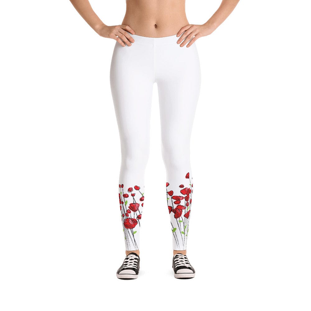 Running through Flowers Leggings - Premium Leggings - Shop now at San Rocco Italia