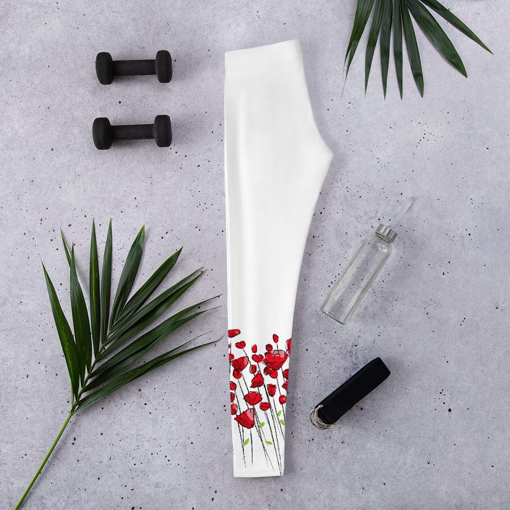 Running through Flowers Leggings - Premium Leggings - Shop now at San Rocco Italia