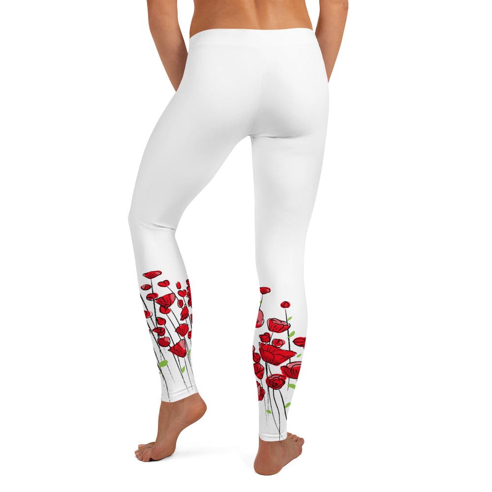 Running through Flowers Leggings - Premium Leggings - Shop now at San Rocco Italia