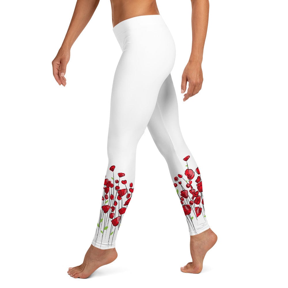 Running through Flowers Leggings - Premium Leggings - Shop now at San Rocco Italia