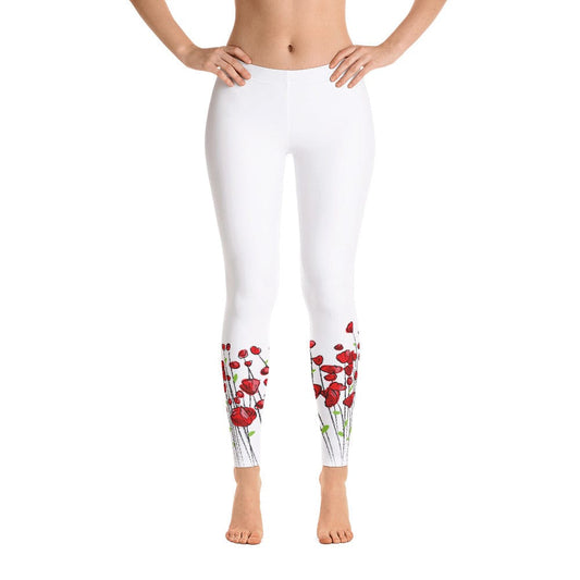 Leggings XS Running through Flowers Leggings San Rocco Italia