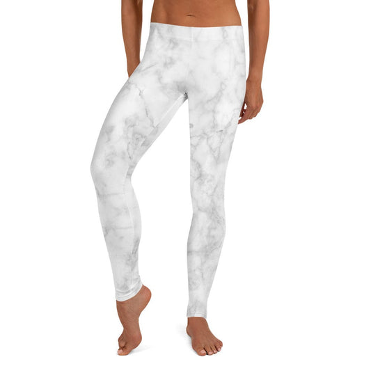 Leggings XS White Marble Leggings San Rocco Italia