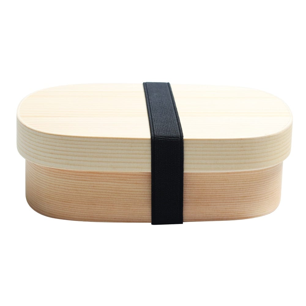 Wooden Japanese Bento Box with Bag and Cutlery - Lunch box - San Rocco Italia