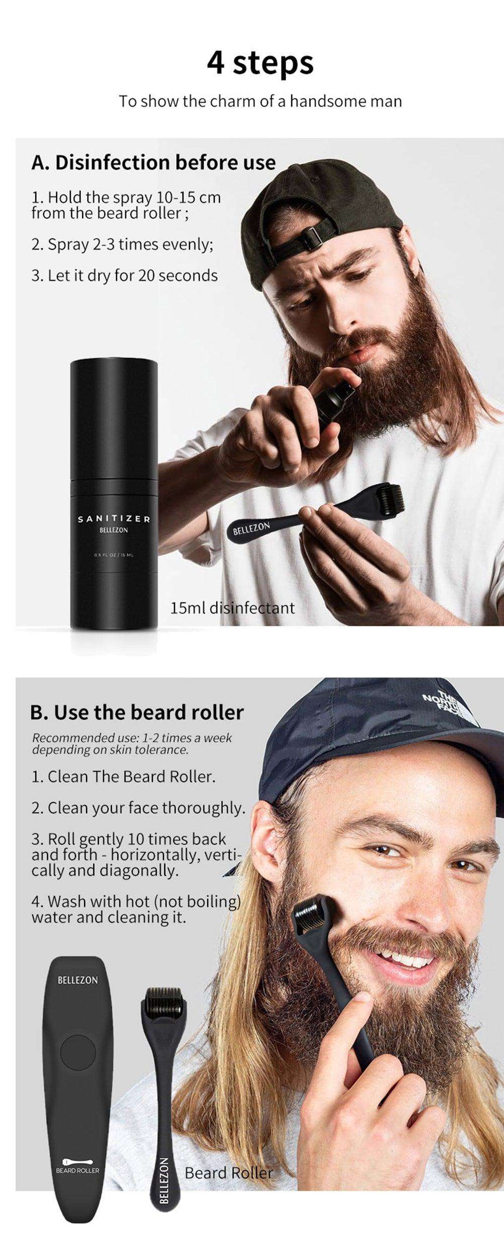 Beard Growth Kit - Premium Men - Just €49.95! Shop now at San Rocco Italia