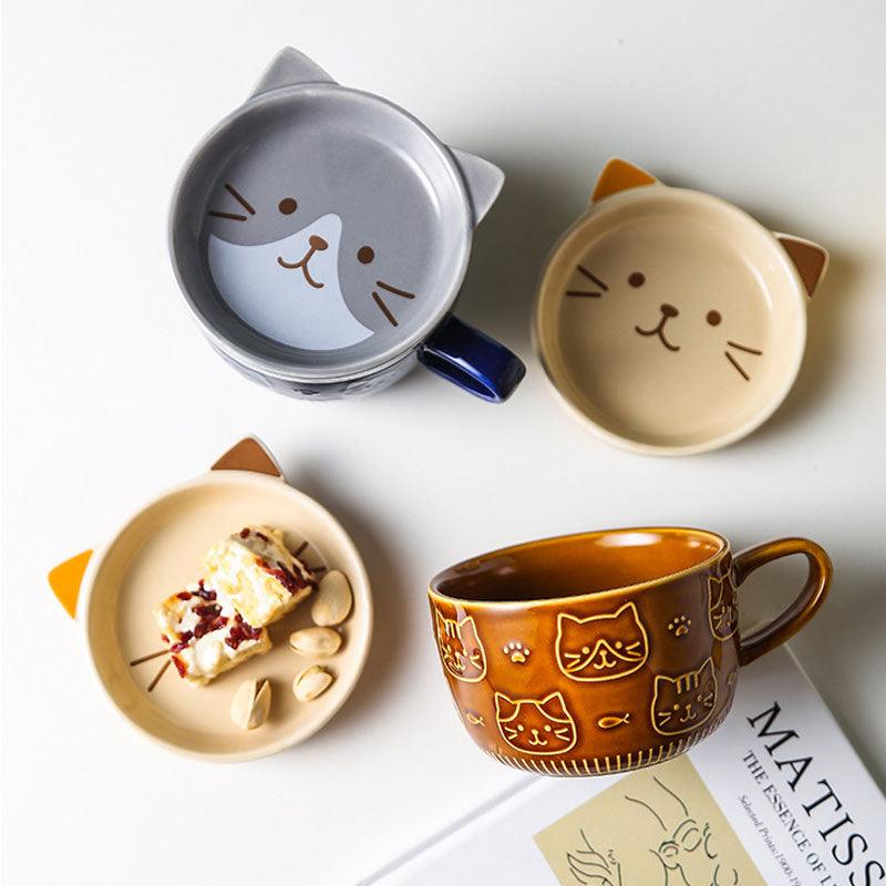 Cat Mug with Lid - Mugs - sanroccoitalia.it