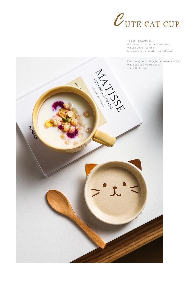 Cat Mug with Lid - Mugs - sanroccoitalia.it