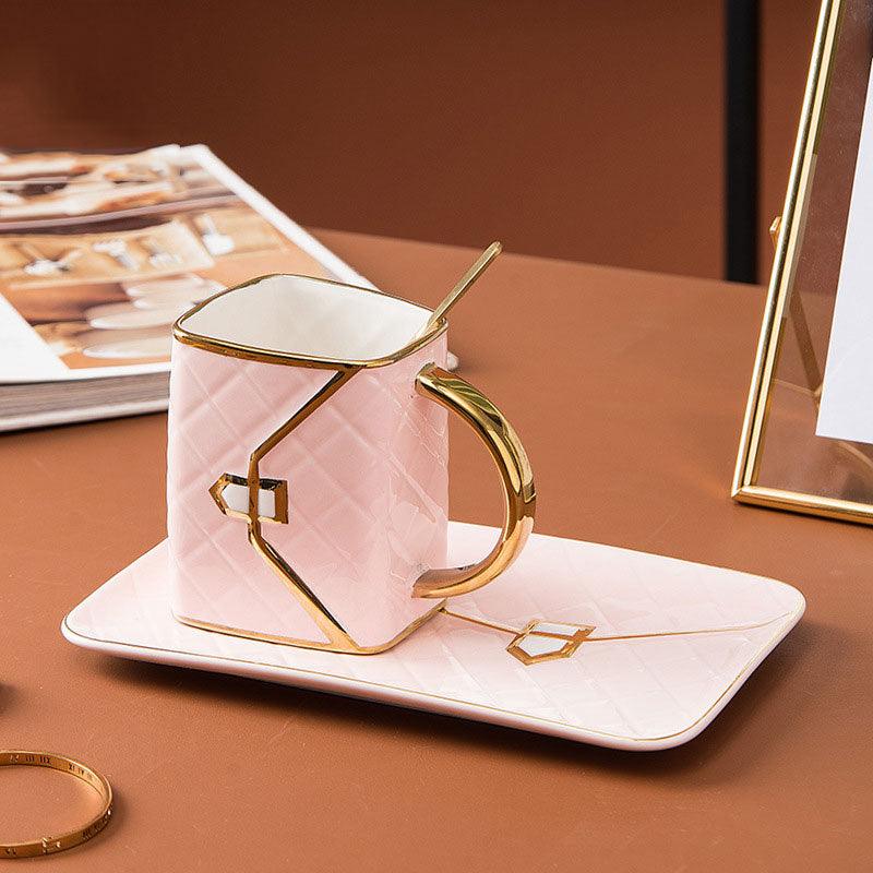 Handbag Mug and Saucer Set - Mugs - sanroccoitalia.it