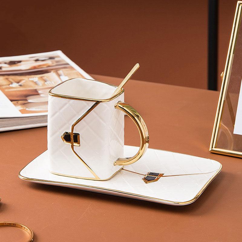 Handbag Mug and Saucer Set - Mugs - sanroccoitalia.it