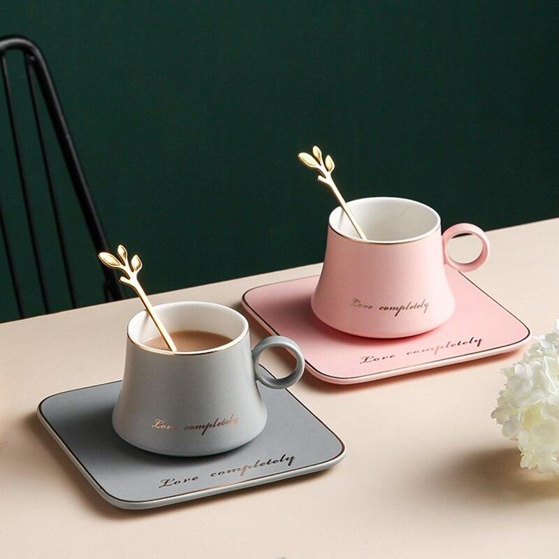Love Completely Espresso Cup, Saucer and Twig Spoon Set | 80 ml - Mugs - sanroccoitalia.it