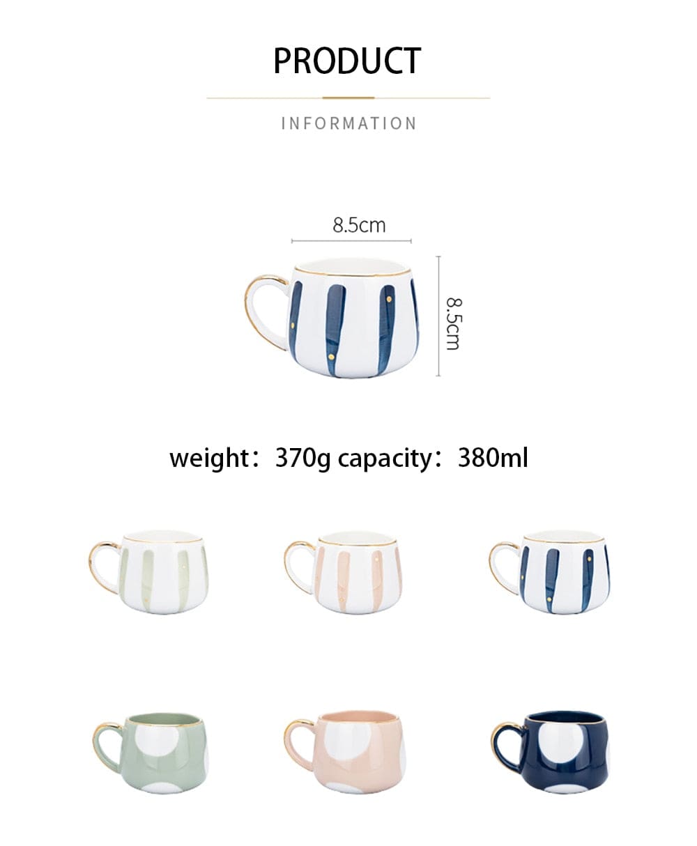 Pastel Breeze Coffee Mugs - Premium Mugs - Shop now at San Rocco Italia