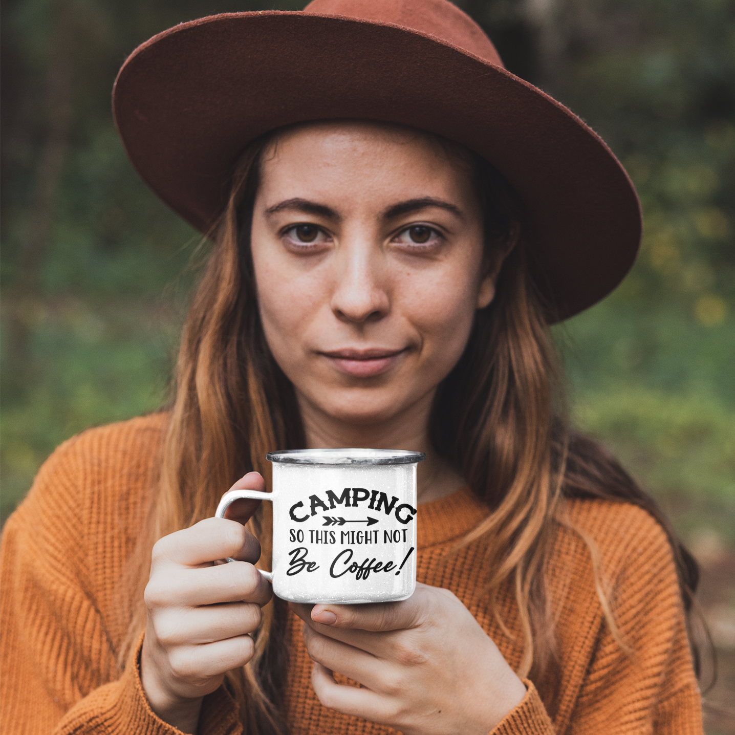 Mugs This Might Not Be Coffee Enamel Mug San Rocco Italia