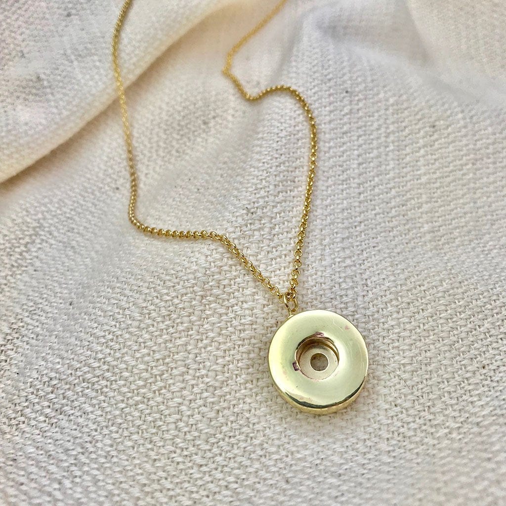 Shell Casing Pendant Necklace - Premium Necklaces - Just €94.99! Shop now at San Rocco Italia