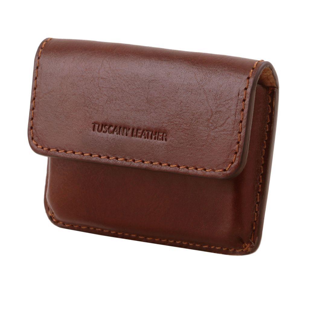 Office leather accessories Exclusive leather business card holder | TL141378 San Rocco Italia