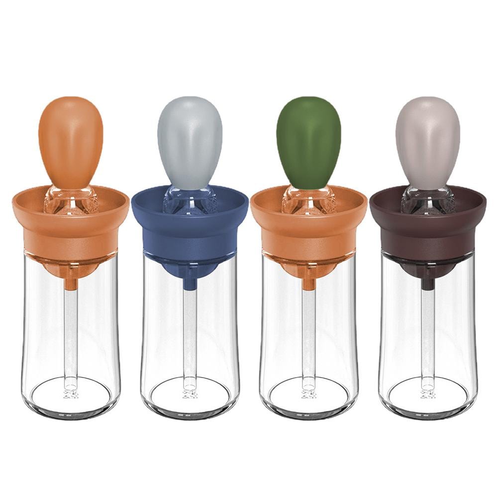 Oil Dispenser Bottle with Silicone Brush | 150 ml - Premium Oil Dispenser - Just €21.95! Shop now at San Rocco Italia